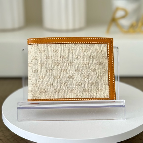 Gucci Vintage Mens Billfold Wallet - Picture 1 of 11
